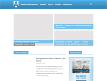 Tablet Screenshot of blog.ambracollege.com